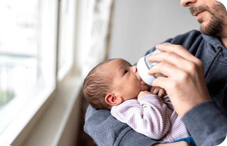 Muttermilch und Babynahrung