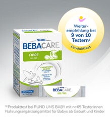 BEBACARE FIBRE mit GOS/FOS für einen lockeren Stuhl | Baby&me BEBACARE FIBRE mit GOS/FOS für einen lockeren Stuhl | Baby&me